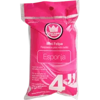 Mini Felpa De Esponja 4" Duo Pack Corona